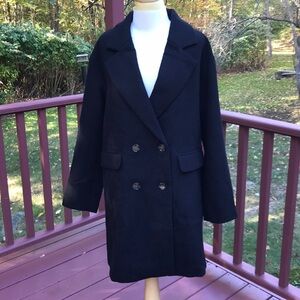 NWT! PULL& BEAR black winter jacket